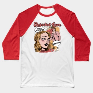 Retro Romance Comic Rejected Love Funny Vintage Comic Cover Baseball T-Shirt